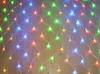 2x3M 6x4M 8x10M Led Net Mesh Fairy String Light Fish Garland Window Curtain Christmas Light Wedding Party Decor Holiday Light