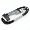 100PCS / LOT USB Data Sync Charger Kabel för Samsung Galaxy Tab 2 P3100 P5100 P6200 P6800 P1000 P7100 P7300 P7500 10,1 "8,9" 7,7 "Free Ship