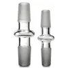 Hot 10 Styles 14MM 18MM Male Female Strainght Joint Glass10 Styles 14MM 18MM Male Female Strainght Joint Glass Adapter Glass Dome Adapter Gl
