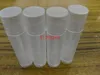 1000 st Gratis frakt 5g Tomma Clear Lip Balm Tubes Containrar Transparenta läppstift Fashion Cool Lip Tubes Refillerbara Flaskor