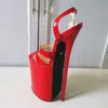 Women Heels 30CM Heel Height Sexy PU Pointed Toe Stiletto Heel sandals Party Shoes More Colors available NO.P3005