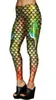 Леггинсы русалка рыбные масштабы Geggings женщины русалка стройные колготки хвостовые плавники блестящие фитнес-карандаш брюки напечатанные растягивающие брюки Roupas B3535