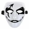 Moda cadılar bayramı mardi gras maskesi beyaz hip hop sokak dansı tam yüz venedik erkek maskeli top maskeleri şenlikli maskeli balo malzemeleri
