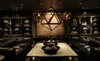 التصميم الحديث خمر قلادة مصباح STEEL POLYHEDRON PENDANT Loft أضواء أمريكا نمط البلد ثريات الإضاءة الحديد