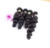 top quality loose curl hair bundle 8a virgin brazailian 100 human hair with 100g one piece free dhl