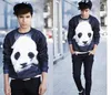 FG 1509 Raisevern 2015 Mulheres / Homens o panda Pullovers Engraçado 3d camisolas animais galaxy sweats Hoodies top