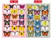 9500pcs(=500sets) PVC 3D DIY Butterfly Wall Stickers Home Decor Poster for Kitchen Bathroom Adhesive to Wall Decals Decoration