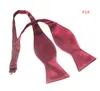 Мужские вручную свободно галстук-бабочку 23 твердых цвета самоуправления галстуки-бабочки калабас галстук-бабочку для бизнеса галстук Рождественский подарок бесплатно FedEx TNT