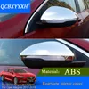 Qcbxyyxh voor Buick Regal Opel Insignia 2017 2018 Auto Achteruitkijkspiegel Cover Frame Sticker Sequin Exterior Decoration Auto Styling