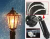 BE130 IP42 LED europeo impermeabile esterno nero lanterna da giardino lampade Villa giardino cortile esterno luci per uso domestico illuminazione in alluminio