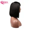 برازيلية بوب الباروكات للنساء السود كامل الرباط شعر الإنسان الباروكات الطبيعية قصيرة بوب غلويليس 100٪ شعر الإنسان الباروكات