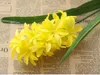 Silk Hyacinth Flower Artificial Solar Power Flowers for Wedding Decorations FakeLamp Bouquet Home Decor Party Decoration