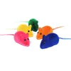 Dog Cat Playing Mics Squeak Noise Toy Lovely Rat Toy Mice False Mouse Bauble Multi-colors