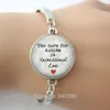 The Cure for Autism is Unconditional Love Pendant bangle Autism Jewelry mother's day Puzzle Autistic Gift for Mom charm bangles