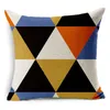 Creative Patchwork Design Fundas de Cojines Modern Abstract Pillow Cover Car Seat Decoration Geometric Cushion Cover