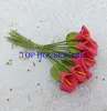 720PCS/60Bunches Small calla bouquet PE artificial mini calla lily flower DIY wedding candy box home decoration