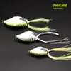 5pcs Fairiland Soft Rubber Frog Fishing Lure 4cm 5cm 5 7cm Topwater Soft Frog Bait w Bait Box fishing accessory shippin237Y