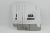 Embalagem para o carregador USB Caixa de papel USB Carregador USB Carregador 250g de papel cinza pequeno e mini1311589