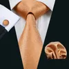 Otoño naranja Corbatas baratas para hombres Marca Corbata Moda Novely Active Mens Neck Tie Set Accesorios de moda de alta calidad Corbata Shi199I