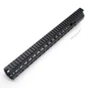 Black Anodized 15'' inch Length LR-308 Handguard Rail Free Floating Mount System High Profile Keymod Style