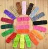 HOT SALE 38Colors Wholesale Hi-Quality 1.5INCH Newborn Infant baby girl Top TuTu crochet headband Hair Bow,100PCS