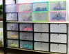 2016 Nowe Plastikowe Przezroczyste Szuflad Case Case Shoe Storage Organizer Stackable Box Storage Box Bins Free Shipping