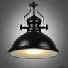 Vintage Country Rustik Heavy Metal Dining Room Pendant Lamp Fixtures Restaurang Hängande Ljus Bar Counter Industrial Lights