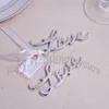 Frete Grátis 100 PCS Silver / Gold LOVE Abridor de Garrafas De Casamento Favores Festa de Noivado Lembrança Evento Presentes Aniversário Ideias Chuveiro Nupcial