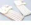 Dropshipping 2017 new children Cotton Striped rabbit hair wide hair baby hair headdress with a baby