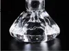 Testa a bolla a forma di diamante, tubi di vetro all'ingrosso, bottiglie d'acqua in vetro, accessori per fumatori, consegna gratuita