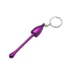 Mushroom with Key Chain Pipes Metal Creative Tobacco Pipe Disguise 95 MM Long Aluminum Grinder Wholesale