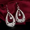 Fashion (Jewelry Manufacturer) mixed 50 pcs a lot earrings 925 sterling silver jewelry factory price Fashion Shine Earrings 1769