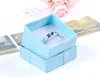 High Quality Jewelry Storage Paper Box Multi colors Ring Stud Earring Packaging Gift Box For Jewelry 4 4 3 cm 120pcs lot307d