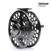 wyprzedaż di2.8 "-4.3" 2BB + 1 Metal Metal Fish Fishing Wheel Precision Mashed Fly Reel z Bar-Stock Aluminum Express Line Shipping