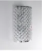 Moderno Cristal Semi-Círculo Quarto de Parede Espelho Espelho Front De Parede Sconce Quarto Bedside Luminária De Parede Luminárias Corredor Corredor De Cristal