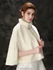 Luxurious Ostrich Feather Bridal Shawl Fur Wraps Marriage Shrug Coat Bride Winter Wedding Party Boleros Jacket Cloak LD02596024739