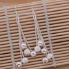 Cool design various beads multi chain Hot New Fashion (Jewelry Manufacturer) earrings 925 sterling silver jewelry factory price Fashion E324