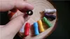 510 Silikon munstycke täcker droppspets engångsfärgad färgglad kiselprovning mössor gummi korta testtips testare mössa med enstaka förpackning DHL