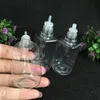 1500PCS / لوط 30ML PET ساحة زجاجة لEjuice E-سائلة شفافة من البلاستيك زجاجة 1OZ العين بالقطارة مع يفتحها الاطفال كاب دي إتش إل الحرة الشحن