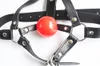 Sm Mouth Ball Gag Sex Leksaker Bondage Restraint Justerbara Vuxna Spel PU Läder Sex Games Toy # R410