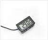 Mini LCD FY-10 Цифровой термометр Термометр Датчик температуры холодильник морозильник Профессиональный TPM-10 термометр -50 ~ 110 ° С контроллер GT черный белый