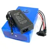 EBIKE BATTERY 48V 35AH 2000W 18650 litiumbatteri för 48V elektrisk cykeldrivmotor med 54,6V laddare 50A BMS Battery Kit