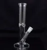 Base de tubo de vaso recto de 10 pulgadas Pipas de agua de vidrio que fuman bong de humo para hierba seca al por mayor YQ-2285