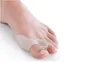 무료 배송 2 쌍 = 4pcs 젤 Bunion 발가락 구분 기호, 발 통증을 완화 발 Hallux Valgus 가드 쿠션, 발 관리 도구의 발가락 스프레더