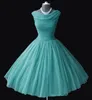 1950039S 50S Vintage Bridesmaid klänningar riktig bild korta prom klänning party klänningar hemkomst vestidos para festa6662444