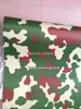 Skog Camo Wrap Green Camouflage Film Vinyl Wrap med luftbubbla Gratis Camo Forest Bil Wrap Klistermärken Foile Storlek 1.52x30m / Roll