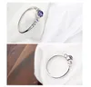 Korean style Fashion Diamond rings with Austrian crystal personality women gemstone Solitaire Ring for Wedding