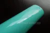 Premium Tiffany Renk Süper Parlak Vinil Wrap 3 Katmanlar Yüksek Parlak Nane Araba Sarma Film Hava Ücretsiz Boyut: 1.52*20m/Rulo
