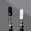 Newest TH205 ceramic vaporizer cartridge glass atomizer ce3 tank O pen vape .5ml ceramic coil cartridges with ceramic mouthpiece