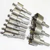 10pc/set Carbide Tip T.C.T Drill Bit Cutter Hole Saw Set Tool for Steel Metal Alloy Wood 20mm 25mm 30mm 35mm 45mm 50mm 53mm